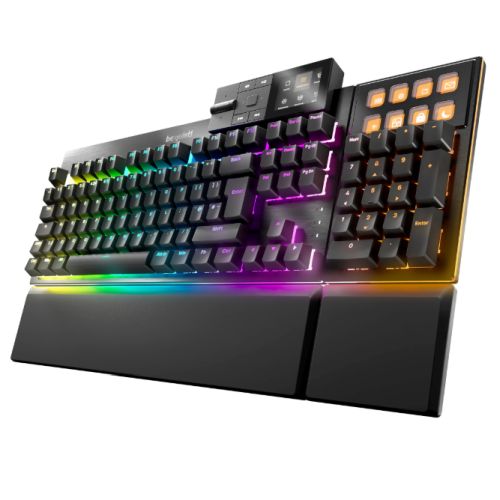 Be Quiet! Dark Mount Silent Linear RGB Mechanical Modular Keyboard, Hot-Swappable Numpad & Media Dock, Customisable Display Keys, Sound-Proofing, Black Be Quiet! Dark Mount Silent Linear RGB Mechanical Modular Keyboard, Hot-Swappable Numpad & Media Dock, Customisable Display Keys, Sound-Proofing, Black